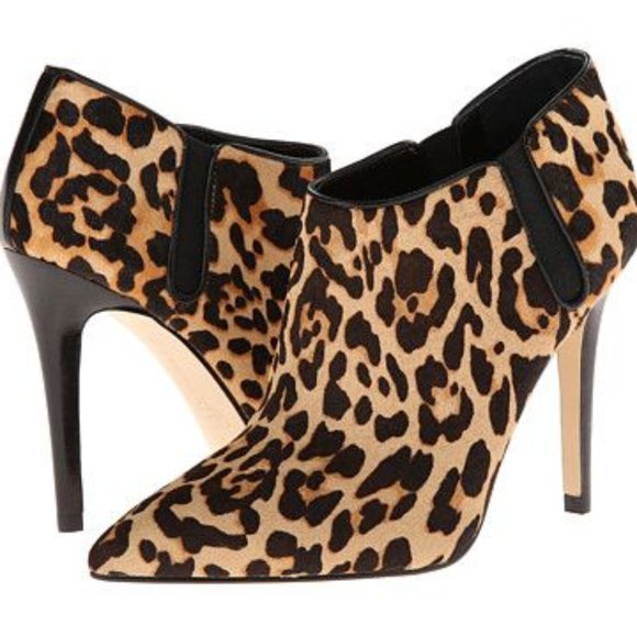 Ivanka Trump Shoes - IVANKA TRUMP Sirraly Ankle Boot Heel Leopard 9.5 M